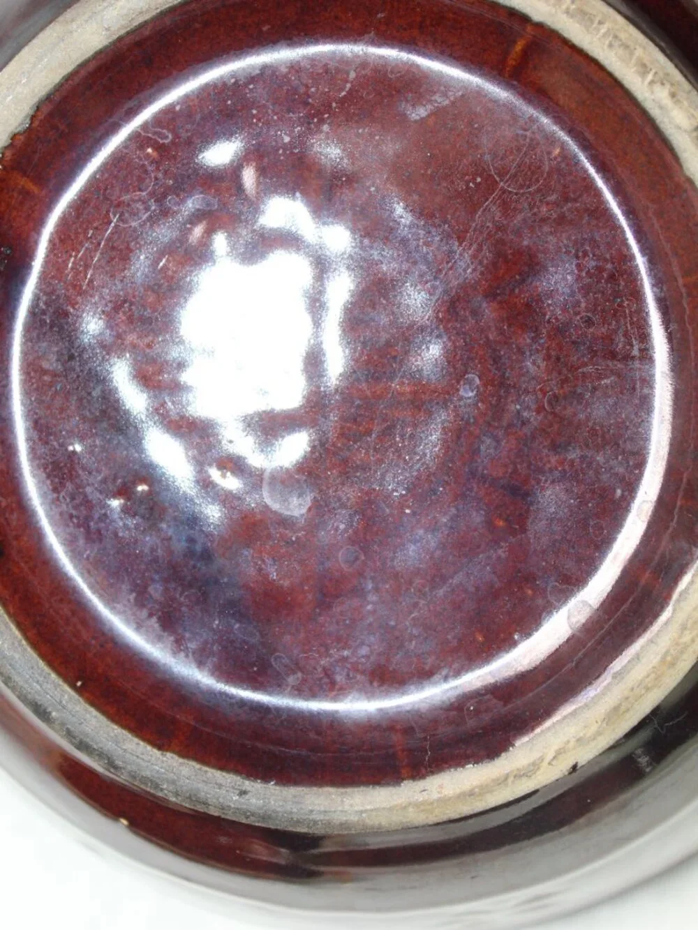 Vintage Marcrest Stoneware Brown Daisy Dot Ovenproof Dish Pot Lid Dutch 8